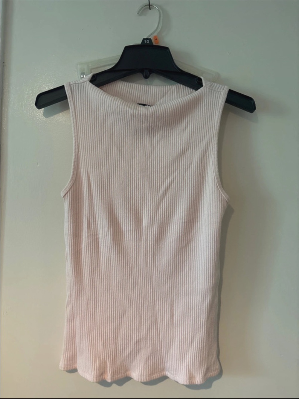 🎀J. Crew Ribbed Sleeveless Tank - Pale Pink